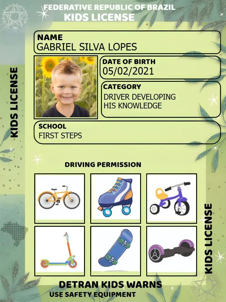 Child ID with Photo Resource invitation