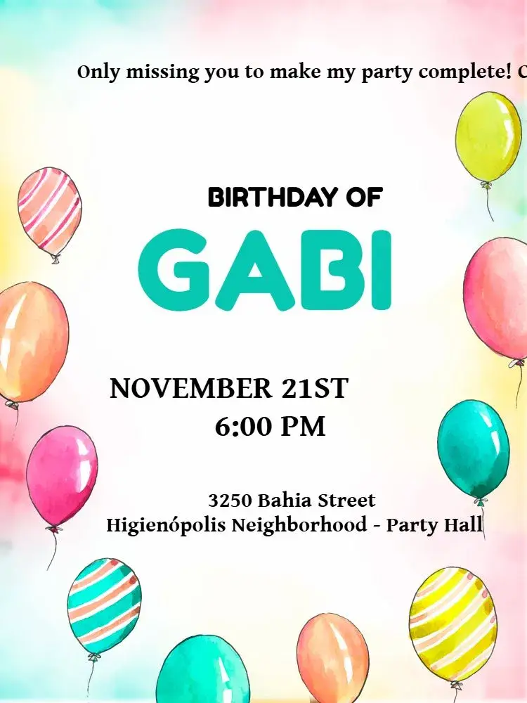 Whatsapp invitation
