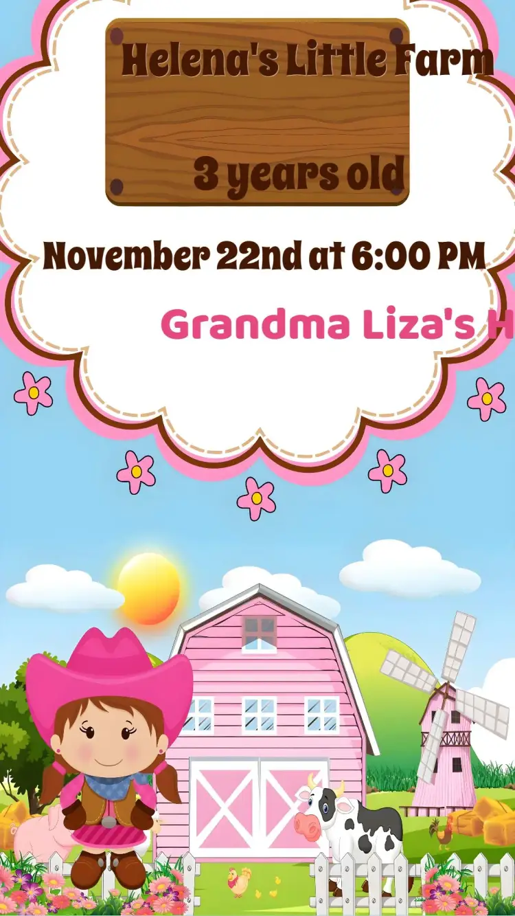 Farm invitation