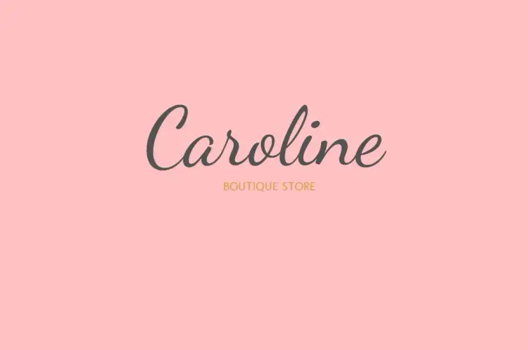Customized Boutique Front Card invitation