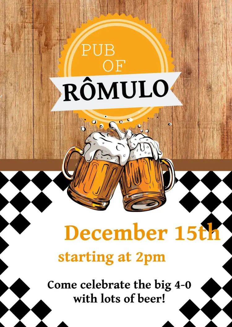 Invite Boteco Beer editable and customizable