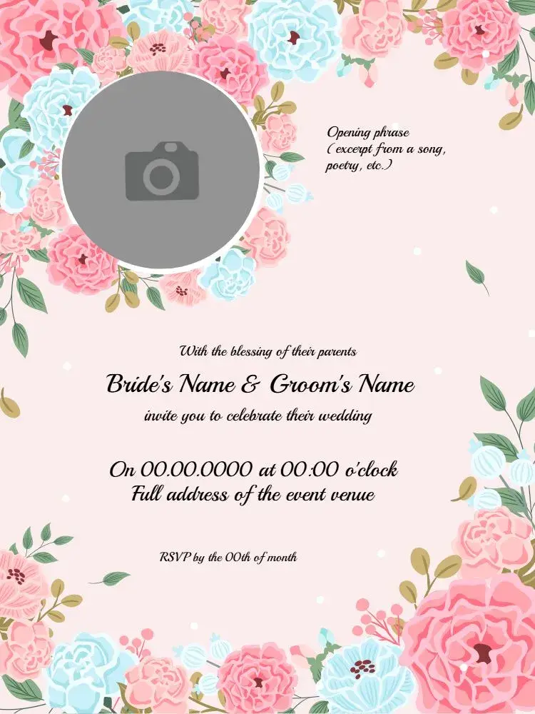 Wedding Anniversary invitation