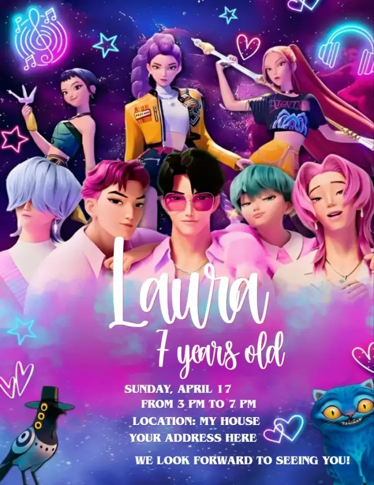 All characters from Warriors of Kop invitation