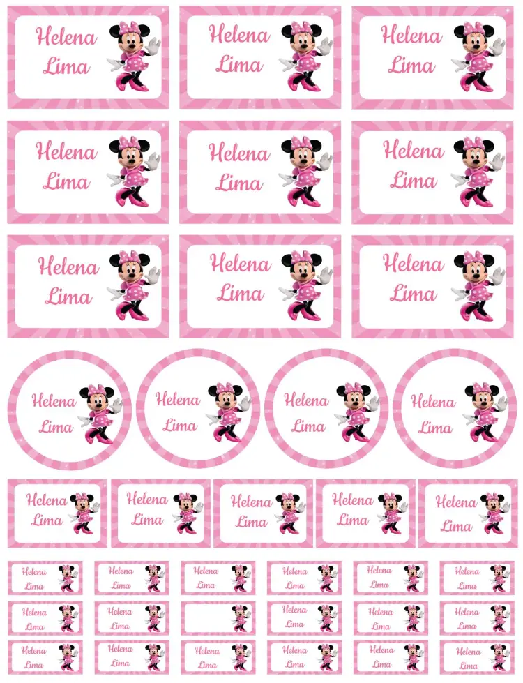 Minnie Mouse invitation