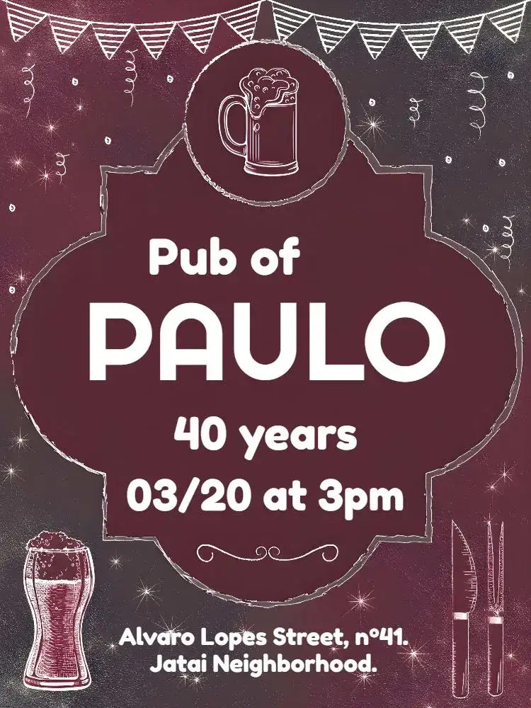 Invitation Chalkboard White Pub Black – Birthday theme chalkboard, pub, green and white, rustic style, modern design, chic and laid-back
