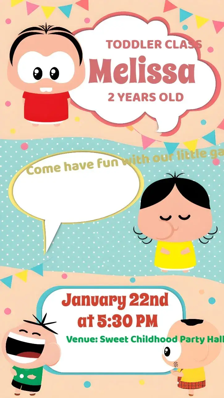 Turma Da Mônica Toy Baby invitation