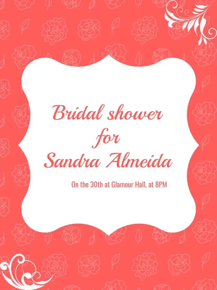 Kitchen Bridal Shower invitation