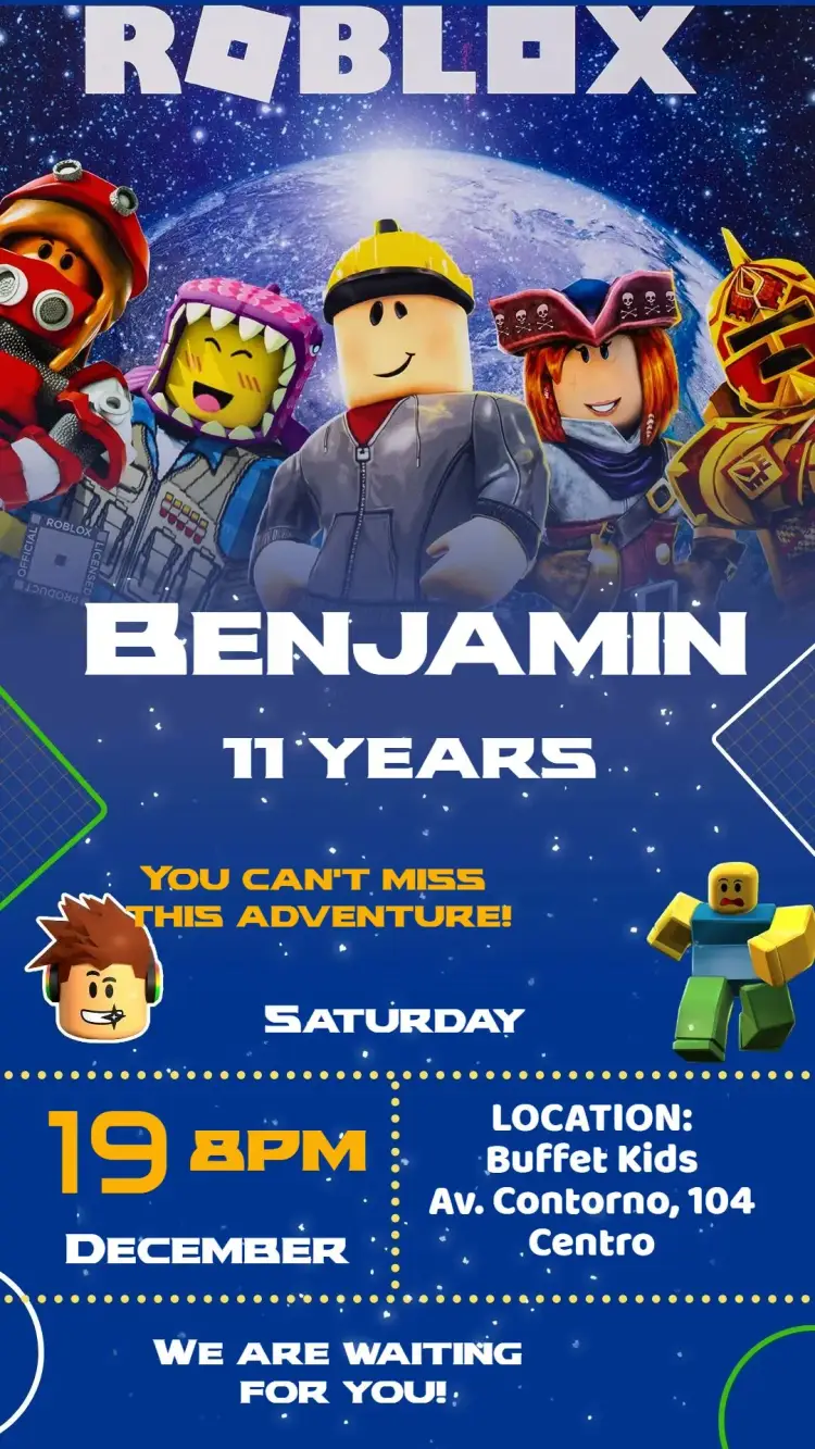 Roblox invitation