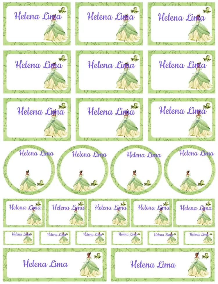 The Princess and the Frog invitation