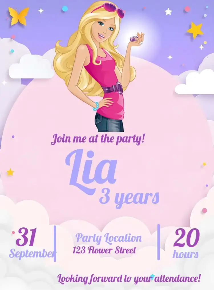 Barbie Pink Lilac