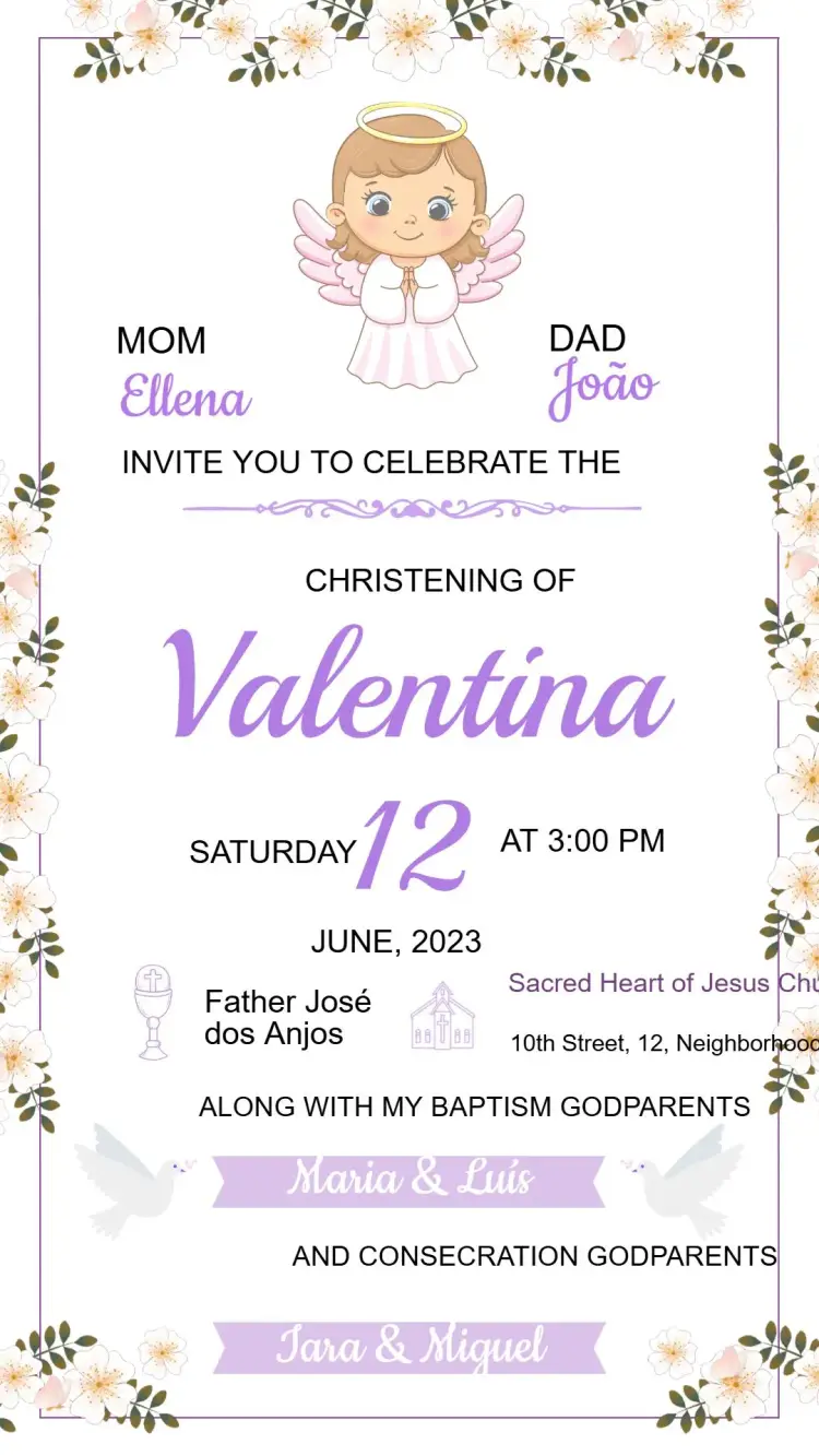Baptism Invitation