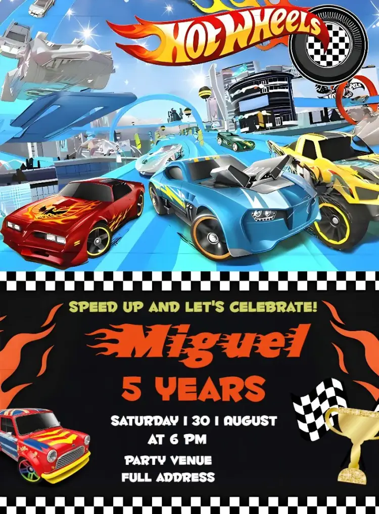 Hot Wheels Pilot invitation