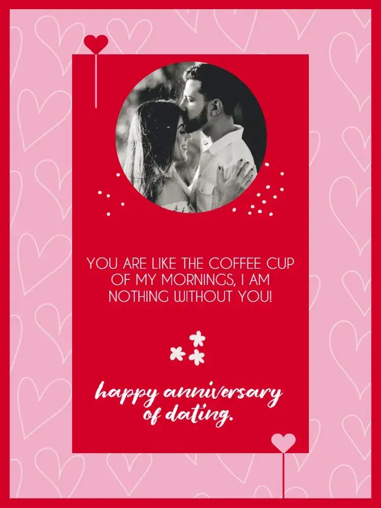 Invitation Card For Boyfriend To Print Pink – Card theme pink, romantic, playful, modern, delicate, hearts