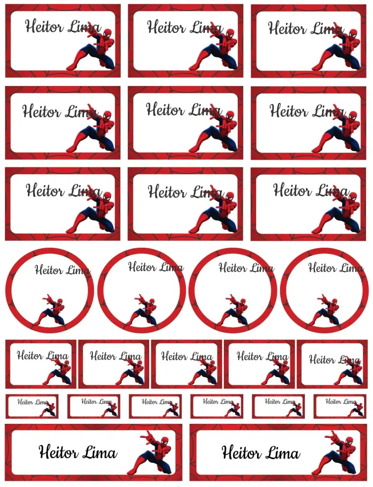 Spider-Man invitation