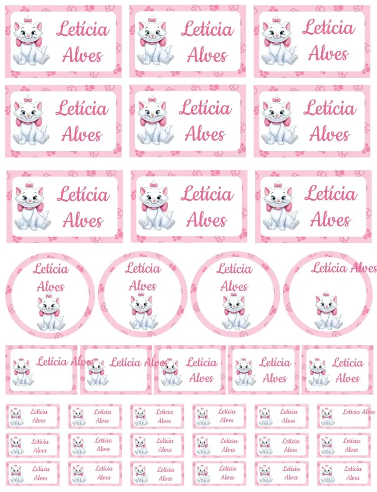 Marie Kitten invitation