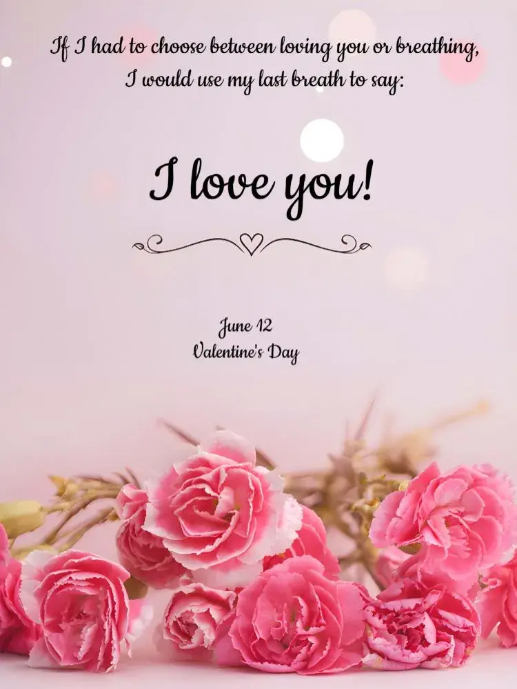 Valentine's Day Postcard invitation