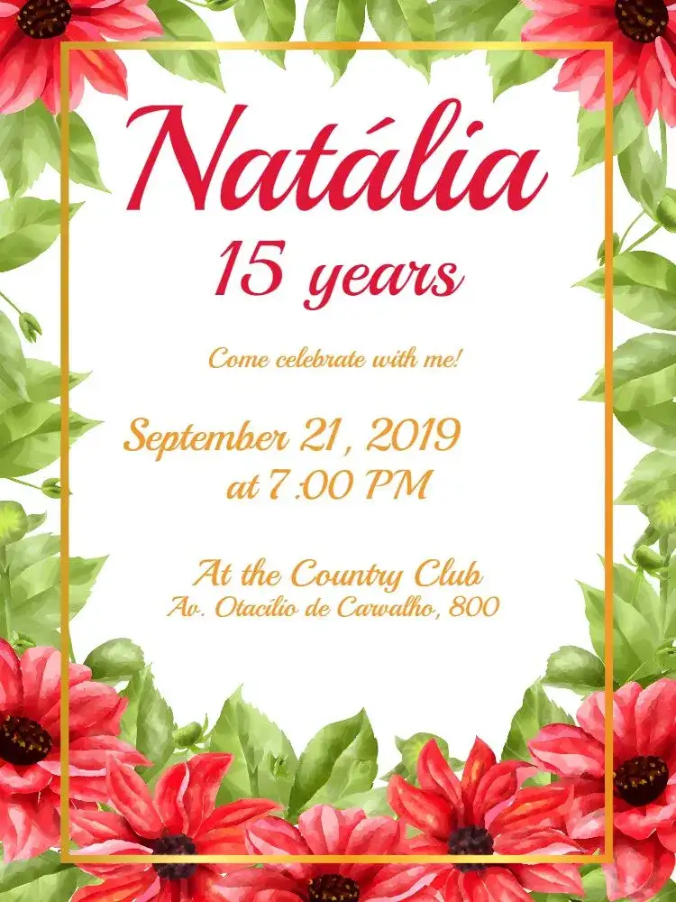 Classic 15th Birthday Party in Luxurious Field