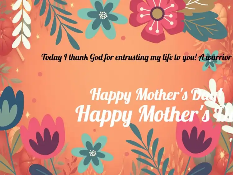 Invitation Mother's Day Card Greetings – Commemorative Dates theme floral, colorful, modern, minimalist, cheerful