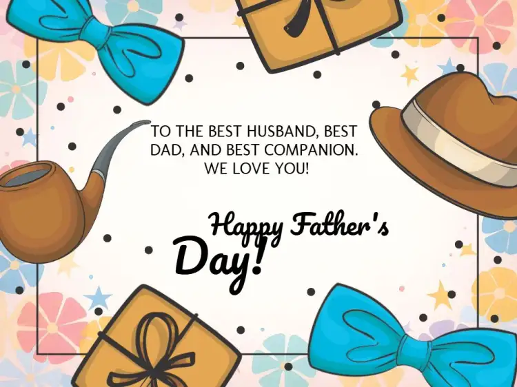 Invitation Gray Father's Day Card – Commemorative Dates theme modern, minimalist, elegant, masculine, sparkling, subtle