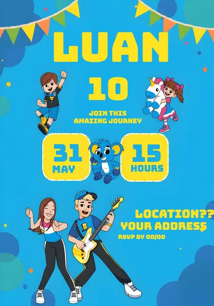 Brancoala Drawing invitation