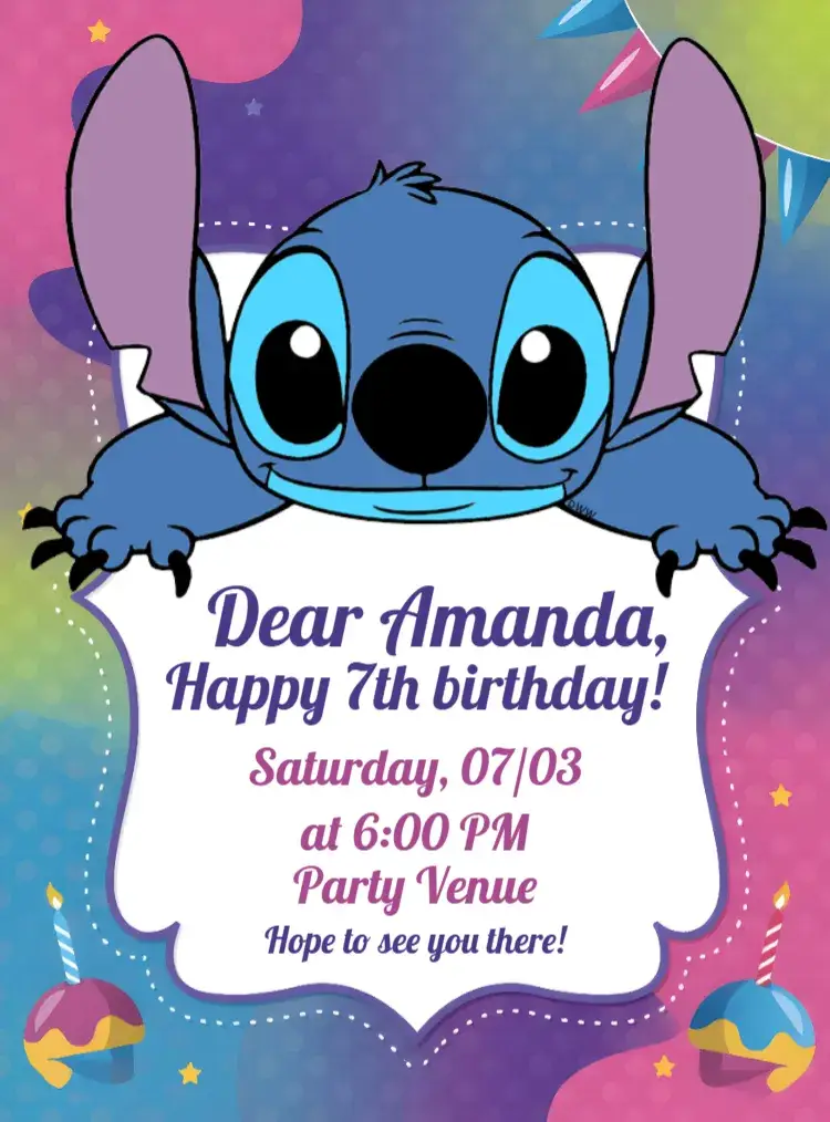 Stitch Maker invitation