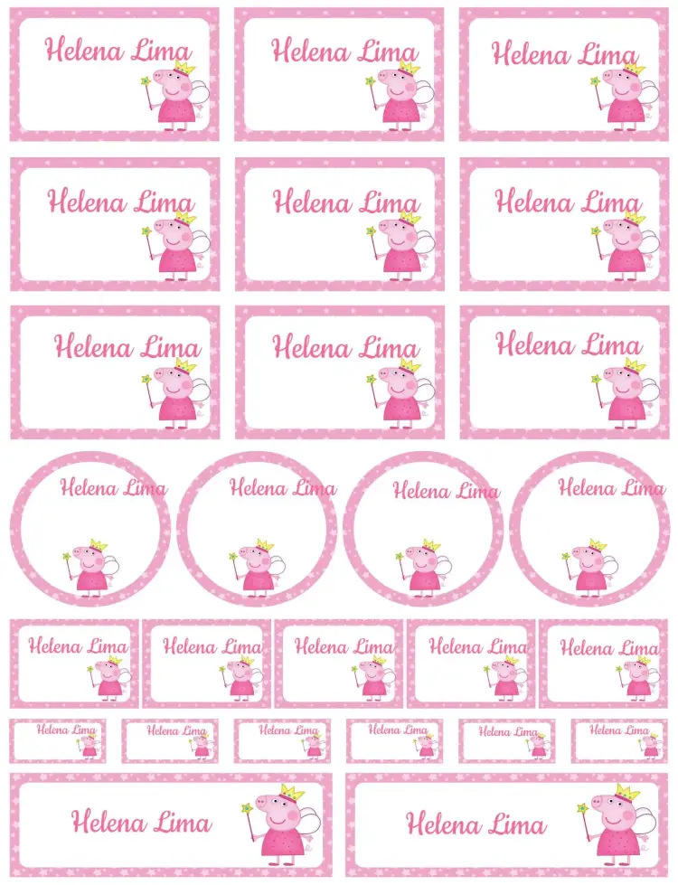 Peppa Pig invitation