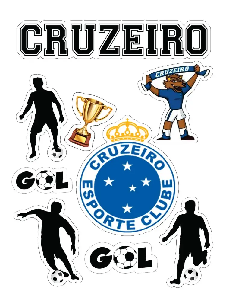 Invitation Cruise – Cake topper theme soccer, colorful, fun, sporty, modern