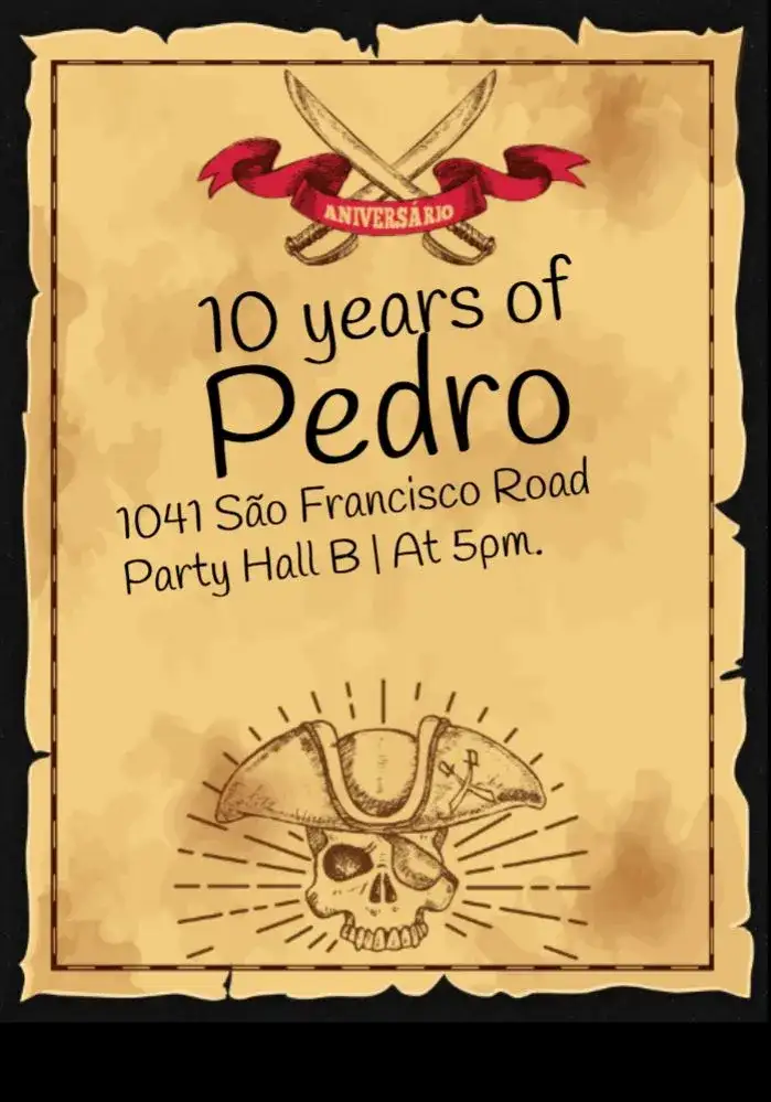 Pirate Map Party