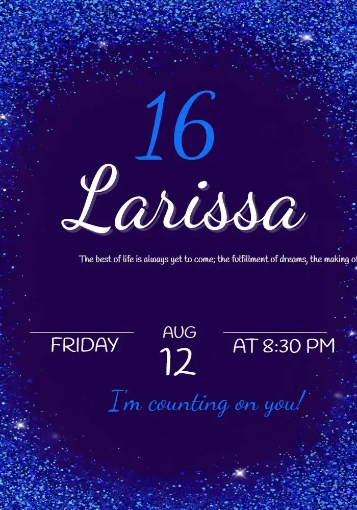 Invitation Brown 15th Birthday – Sweet 15 theme brown, modern, elegant, minimalist, vintage