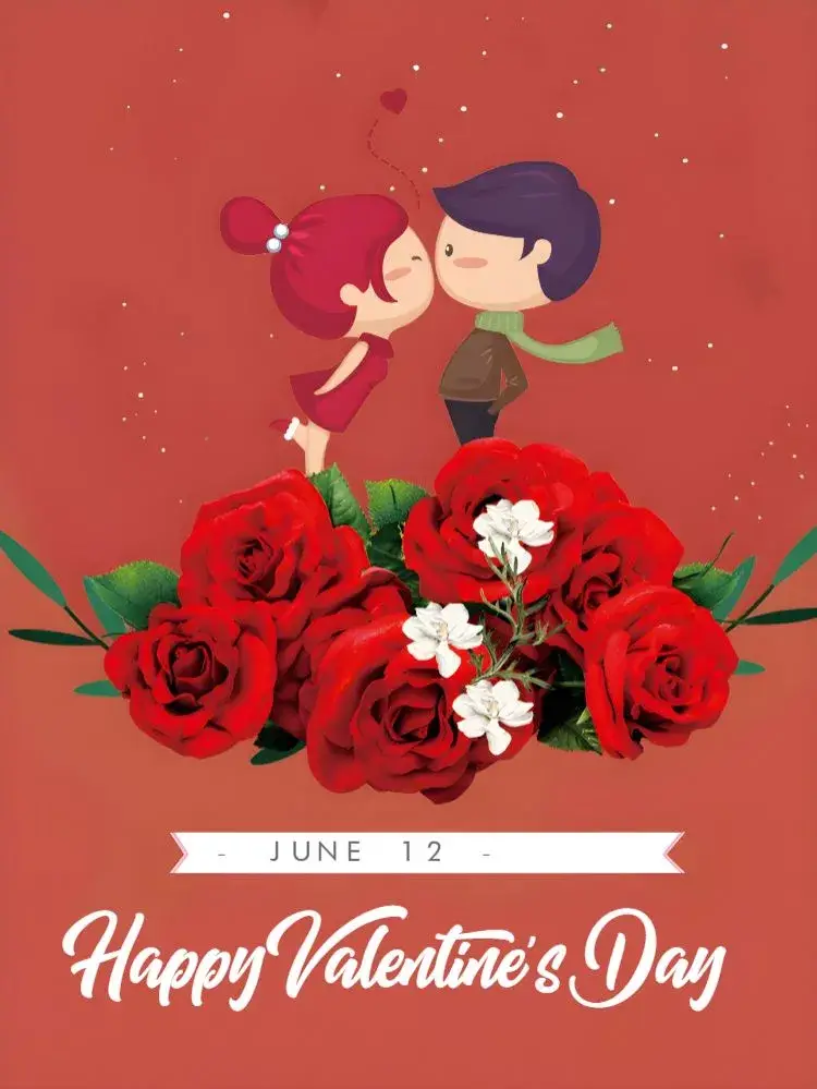 Valentine's Day Heart Post invitation