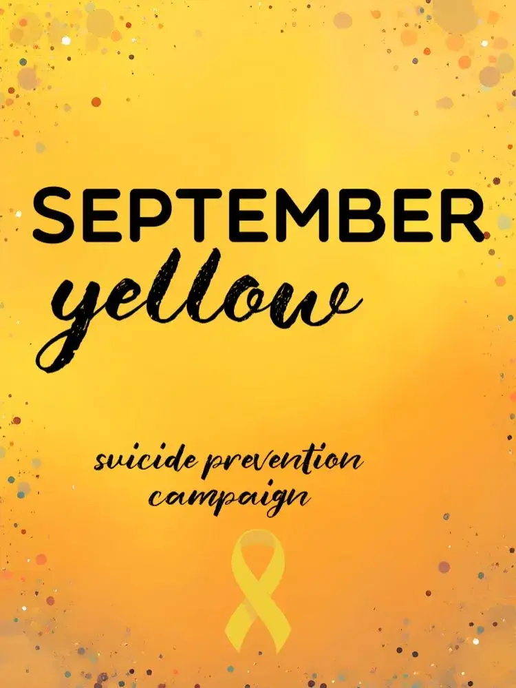 Invitation Post For Yellow September Combat Campaign – Most searched for theme minimalist, modern, striking, solid, inspiring, sustainable