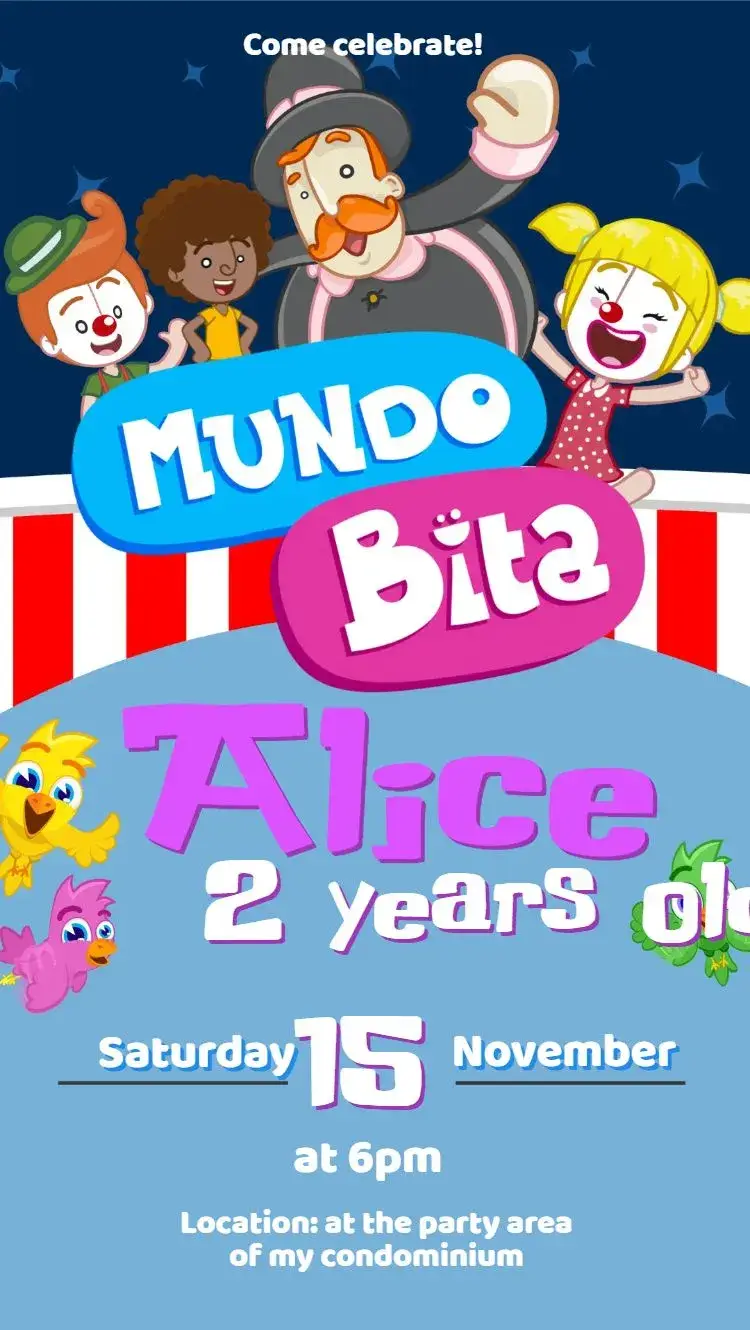 Mundo Bita invitation