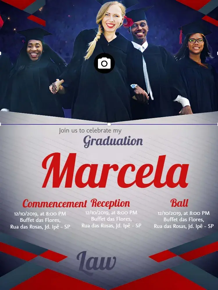 Graduation With Photo Pictures invitation