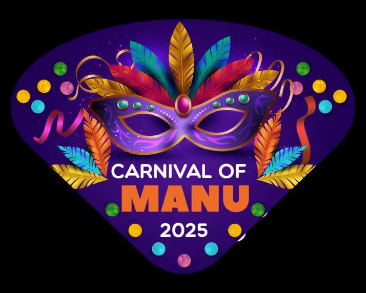 Invitation Ventarola De Carnaval Bailinho – Commemorative Dates theme colorful, festive, cheerful, vibrant, tropical, Brazilian