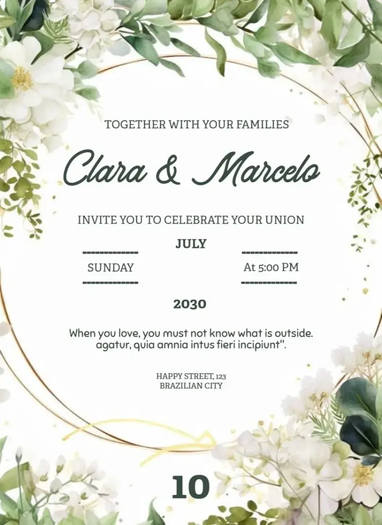 Wedding invitations to customize online