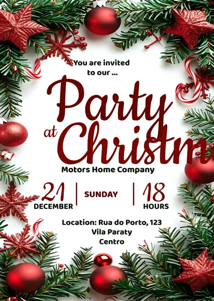 Christmas Christmas Party invitation