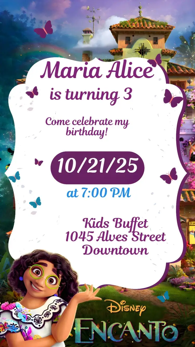 Charm invitation