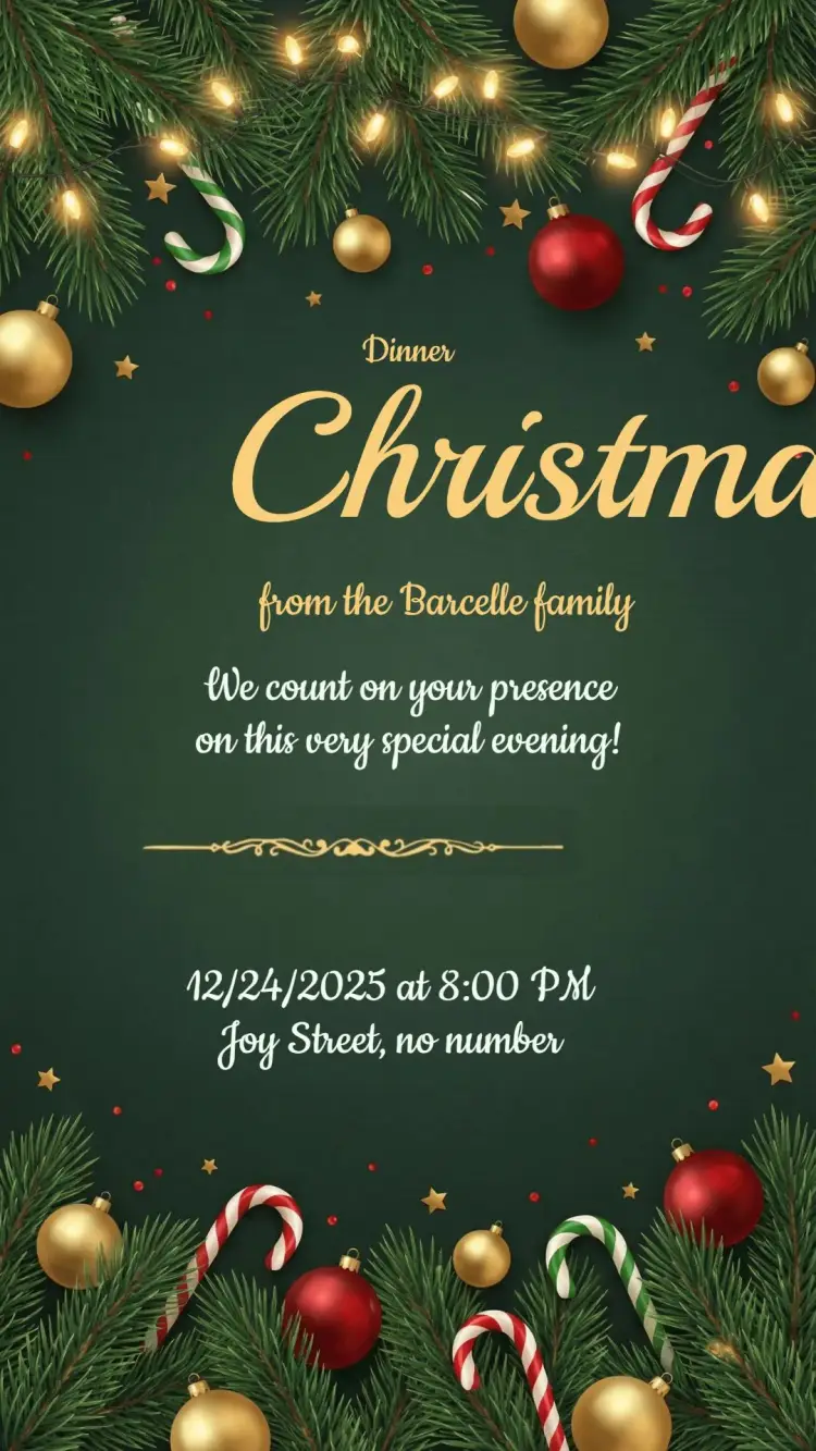 Christmas Party Invitation