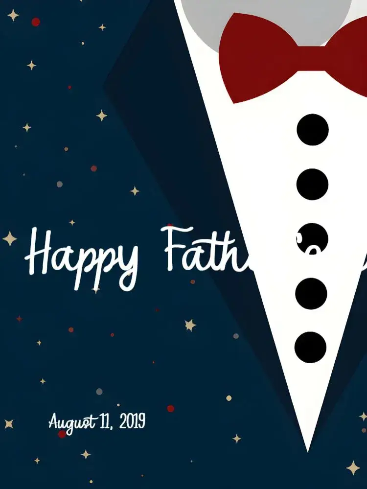 Invitation Father's Day Hero Post – Most searched for theme modern, elegant, colorful, affectionate, inspiring