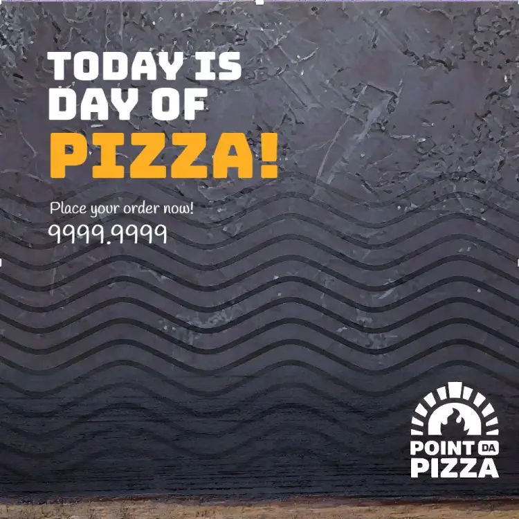 Post For Pizza Delivery invitation
