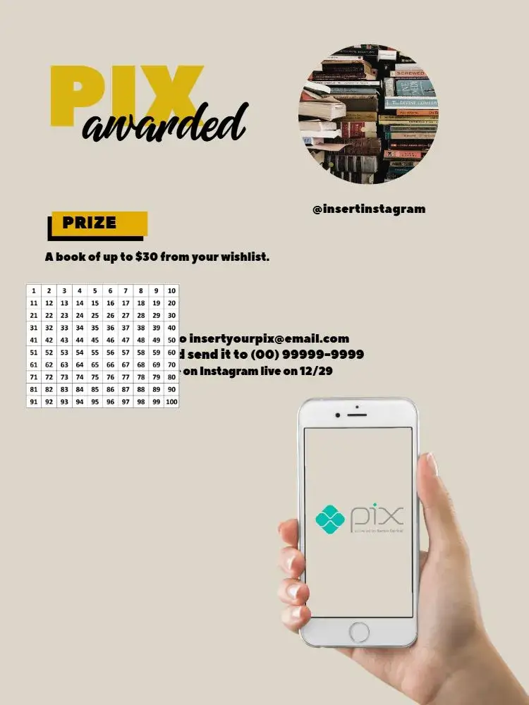 Invite Prize-Winning Pix With Beige Photo editable and customizable
