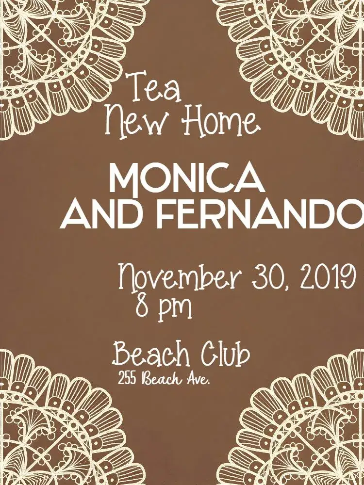 Invitation New Home Tea Party Lace – Bridal Shower theme elegant, delicate, minimalist, rustic, modern, vintage