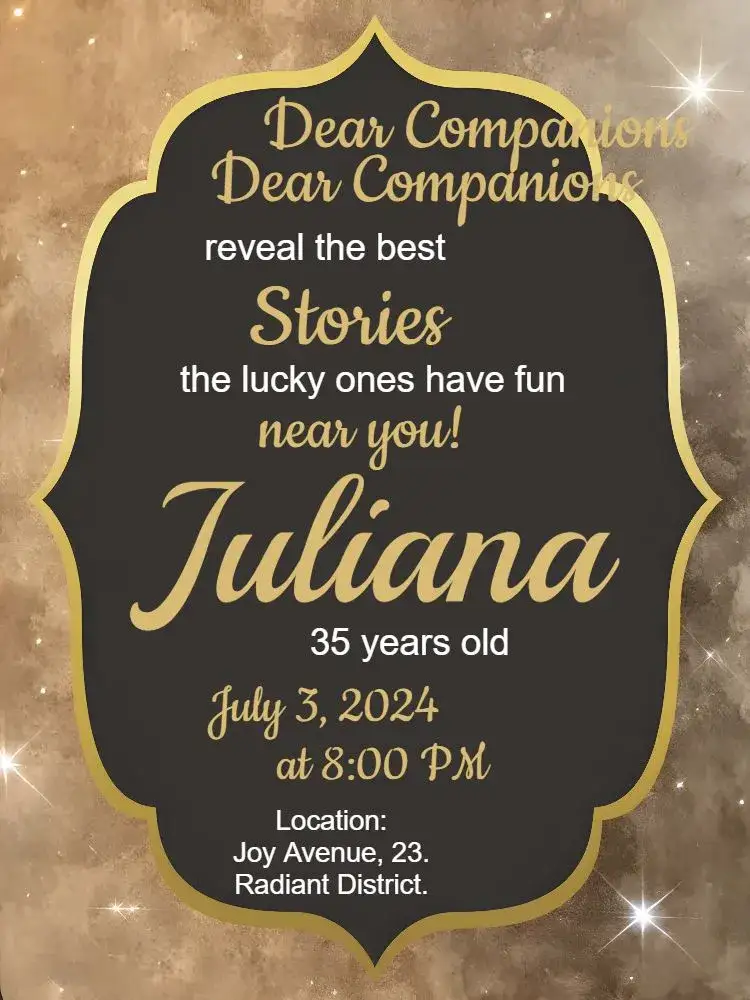 Invitation Feminine Leopard Print – Birthday theme golden, animal print, modern, elegant, fun
