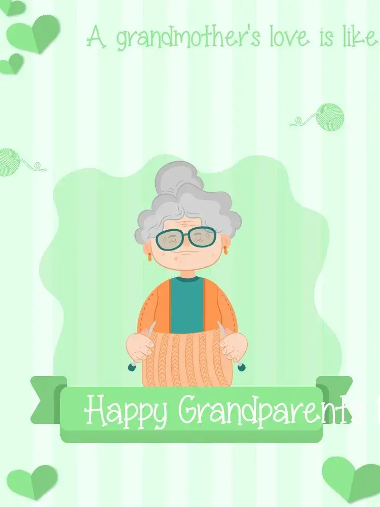 Personalized Grandmother's Day Card invitation