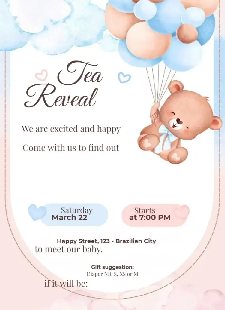 Balloons and Bear
