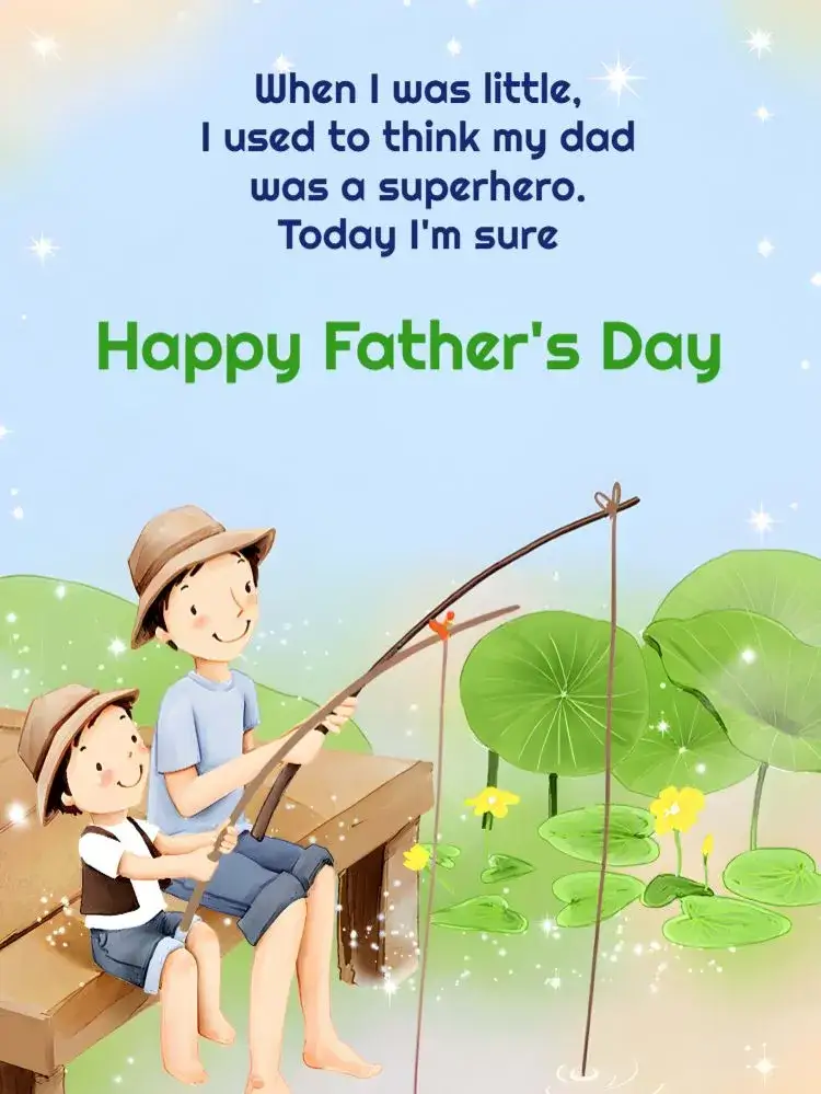 Invitation Father's Day Family Post – Most searched for theme modern, elegant, minimalist, affectionate, familiar, colorful