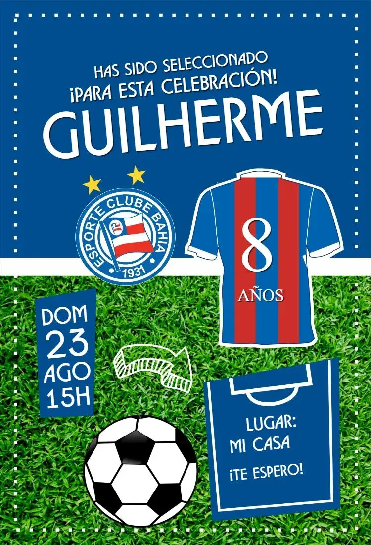 Invitación Camisa de Bahia