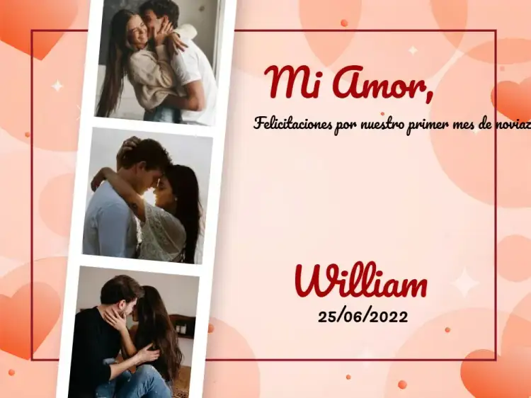 Invitación Tarjeta de San Valentín con Foto Rosa – tema Fechas Conmemorativas romántico, delicado, colorido, moderno, personalizado
