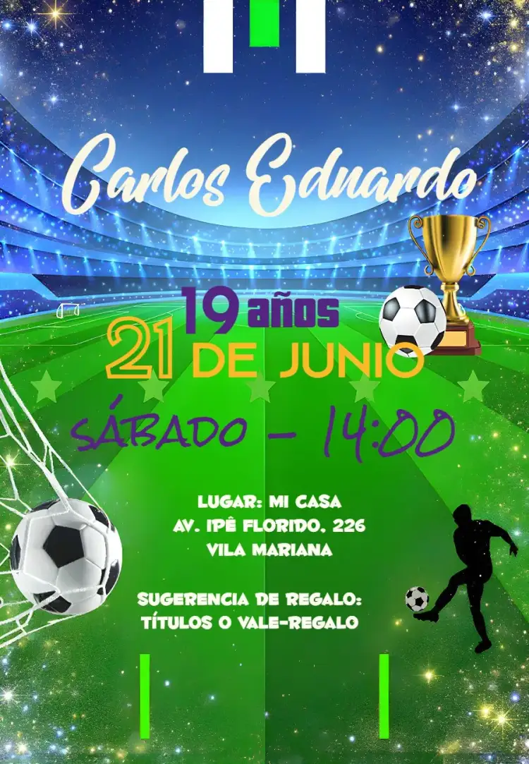 Invitación Lakers Nba Michael – tema Cumpleaños Infantil colorido, deportivo, moderno, vibrante, temático, divertido
