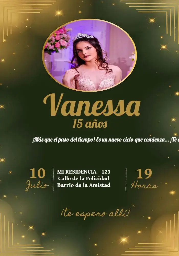Invitación 15 Años Con Foto Rosa – tema 15 años rosa, moderno, elegante, delicado, festivo